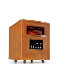 Klarstein , Infrarotheizung 1500W 12h-Timer Fernbedienung Eiche »Heatbox« , braun , Kleinelektrogeräte sonstige