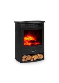 Klarstein , Elektrischer Kamin 950/1900W Thermostat Woche »FP9-Bormio-S« , schwarz , Kleinelektrogeräte sonstige