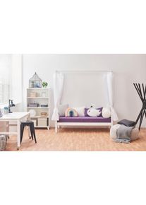 Hoppekids , Himmelbett &raquo;BASIC&laquo; , wei&szlig;