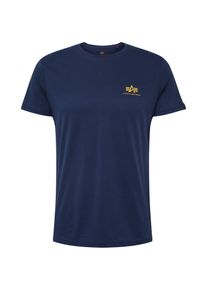 Alpha Industries Män T-shirt marinblå Storlek 4XL