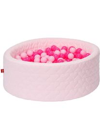 KNORRTOYS&reg; , B&auml;llebad &raquo;Cosy, heart rose&laquo;, mit 300 B&auml;llen soft pink; Made in Europe , rosa