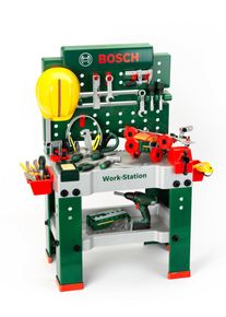 klein , Werkbank »BOSCH Werkbank No.1 2016«, mit Sound, Made in Germany , bunt