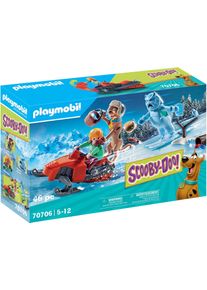 Playmobil® , Konstruktions-Spielset »SCOOBY-DOO! Abenteuer mit Snow Ghost (70706), SCOOBY-DOO!«, (46 St.), Made in Germany , bunt