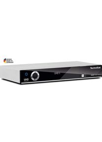 Technisat , UHD/4K Satelliten-Receiver (dreifach-TwinTuner, CI+, Smart-TV) , silberfarben , PVR Aufnahmefunktion auf externe Festplatte möglich
