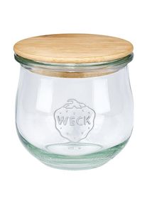 WECK-tulpglas 370ml met hout deksel
