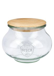 WECK-sierglas 1062ml met hout deksel