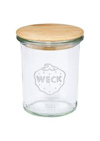 WECK-mini stortglas 160ml met hout deksel