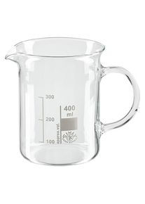 Bekerglas 400 ml van hittebestendig borosilicaatglas met handvat