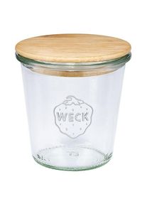 WECK-stortglas 290ml met hout deksel