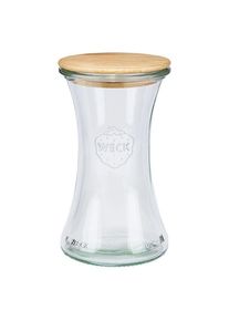 WECK-delicatessenglas 200ml met hout deksel
