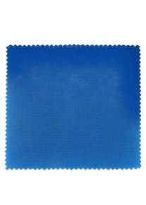 1 x stoffen lapje 150x150mm blauw voor deksel diameter 43-100mm