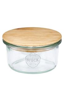 WECK-stortglas 165ml met hout deksel