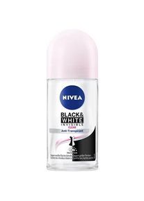 Nivea Body care Deodorant Invisible For Black & White Clear Antiperspirant Roll-on 50 ml