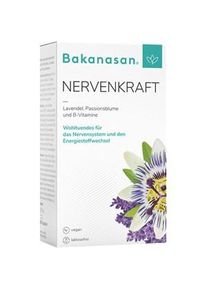 Bakanasan Health products Calming the Nerves Strong Nerves plus Lavender and Passion Flower 60 Stk.
