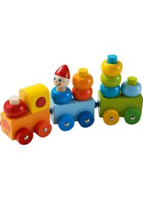 Haba , Spielzeug-Eisenbahn »Entdeckerzug Farbkringel«, aus Holz; Made in Germany , bunt
