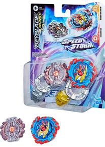 Hasbro , Kreisel »Beyblade Burst Surge Speedstorm MIRAGE HELIOS H6 AND GAIANON G6« , bunt