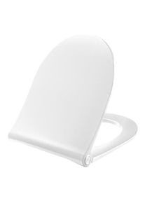Pressalit sway d toiletseat with soft close and lift-off white