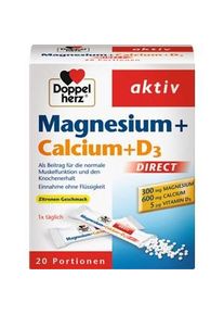 Doppelherz Health Energy & Performance Magnesium + Calcium + D3 20 Stk.