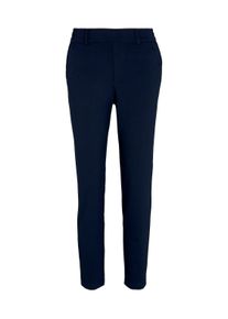 Tom Tailor Denim Damen Relaxed Fit Hose mit elastischem Bund, blau, Gr. XL, polyester