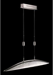 Fischer SHINE pendant light LED matt nickel, 6-light sources