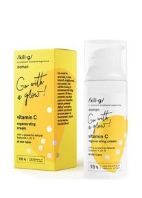 Pleťov&yacute; kr&eacute;m s vitam&iacute;nom C a kys. hyalur&oacute;novou KILIG 50 ml