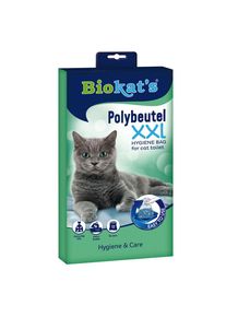 Biokats kattenbak Wegwerp-Polyzak.Voordeelpakket: 3 x 12 stuks