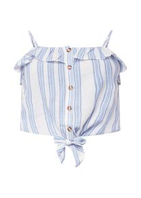 ABOUT YOU Curvy Haut 'Lissi' Femme bleu, blanc taille 46