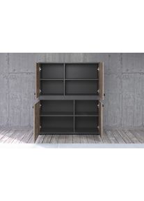 TRENDTEAM , Highboard »Stripe«, Höhe 118 cm