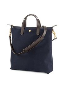 Mismo ApS Shopper Baumwoll-Canvas Dunkelblau