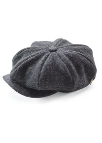 Diefenthal 1905 Herrenkappe Harris-Tweed Anthrazit 62