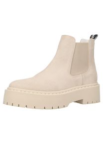 Steve Madden Dames Chelsea boots 'Veerly' beige / zwart / wit 36