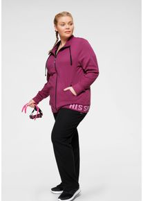 H.I.S. H.I.S , Jogginganzug, (Set, 2 tlg.), Große Größen , lila , 46 , Normalgrößen , beere , Jogginganzug von H.I.S