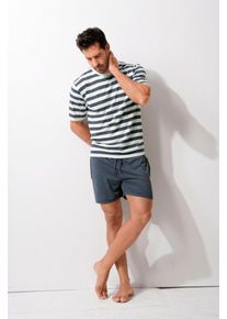 H.I.S. H.I.S Shorty Herren dunkelgrau / weiß Größe S