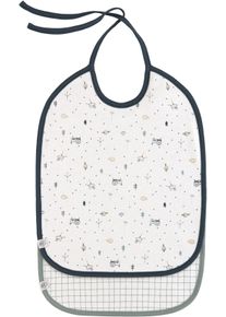 Lässig Lässig , Lätzchen »Garden Explorer, boys«, (Set, 2 St.), PETA-approved vegan; Enthält Bio-Baumwolle , weiß , Lätzchen