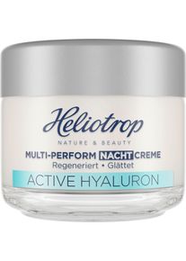 Heliotrop , Nachtcreme &raquo;Active Hyaluron&laquo; , farblos , Zertifizierter Naturkosmetik nach NATRUE