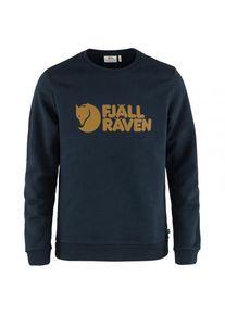 Fjällräven Fjällräven Fjällräven Logo Sweater Trui Heren (XL |blauw)