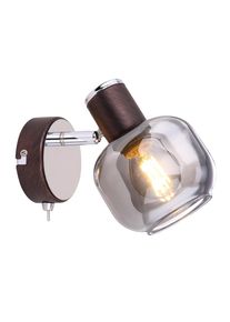 Globo KABU Spotlamp Koperkleurig, 1-licht