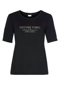 Lascana, Damer, Soveskorte, Brun / Sort / Hvid, Størrelse XXS/XS