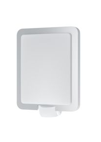 Applique murale d'extérieur Eglo MUSSOTTO Acier inoxydable, Blanc, 1 lumière, Détecteur de mouvement