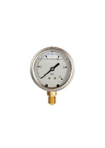 Erik Færgemann Pressure gauge 1/4xø63 0-250 bar lm w/glycerine