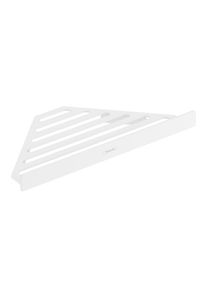 Hansgrohe AddStoris Tablette de douche en angle l : 305 H : 26 P : 148 mm blanc mat 41741700