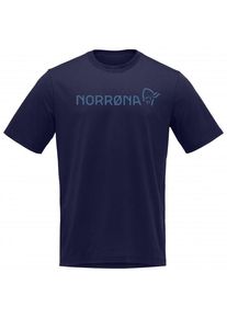 Norröna Norrona /29 Cotton Norrona Viking T-Shirt T-shirt Heren (S |blauw)