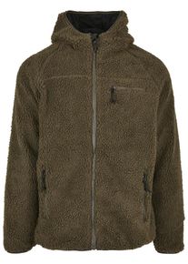 Brandit Heren Fleece jas groen 4XL