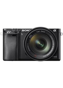 Sony , Systemkamera »Alpha ILCE-6000Z«, Carl Zeiss 16-70, 24,3 MP, WLAN (Wi-Fi), Gesichtserkennung, HDR-Aufnahme , schwarz , WiFi, Panorama