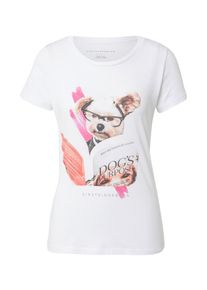 Einstein Newton EINSTEIN & NEWTON T-shirt 'Hund Buch' Femme blanc taille XS