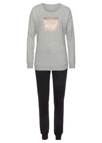 Vivance Pyjama 'Dreams' Femme gris, noir taille XS-S