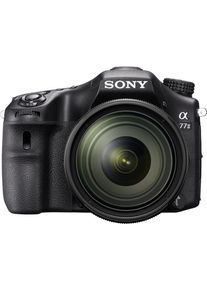 Sony , Spiegelreflexkamera »Alpha ILCA-77M2«, SAL-1650, 24,3 MP, WLAN (Wi-Fi), Gesichtserkennung, HDR-Aufnahme , schwarz , Staub- und...