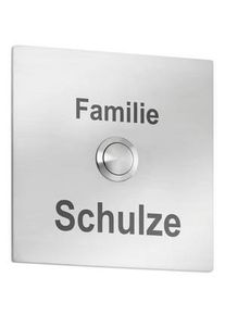 Plaque de sonnette CMD Acier inoxydable