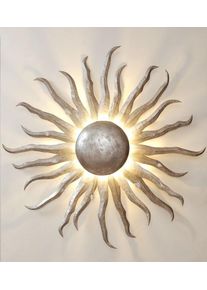 Holländer Holländer SONNE GIGANTE Wand- und Deckenleuchte Silber, 2-flammig