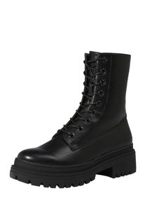 ABOUT YOU &Scaron;nurovacie členkov&eacute; čižmy 'Carolin' Ženy čierna 36